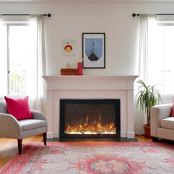 28" Built-in Electric Fireplace